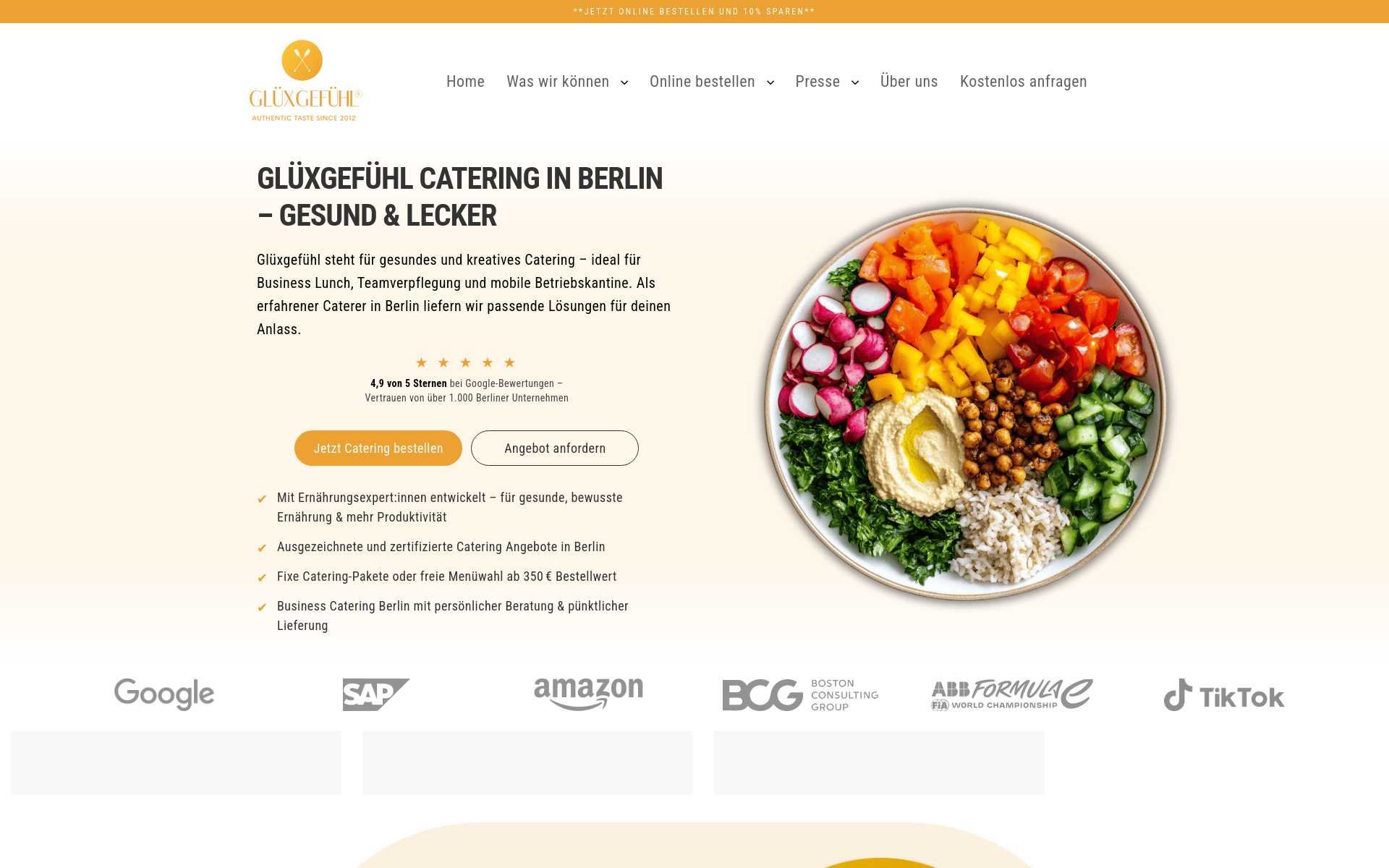 https://gxg-berlin.de/ Screenshot der Seite