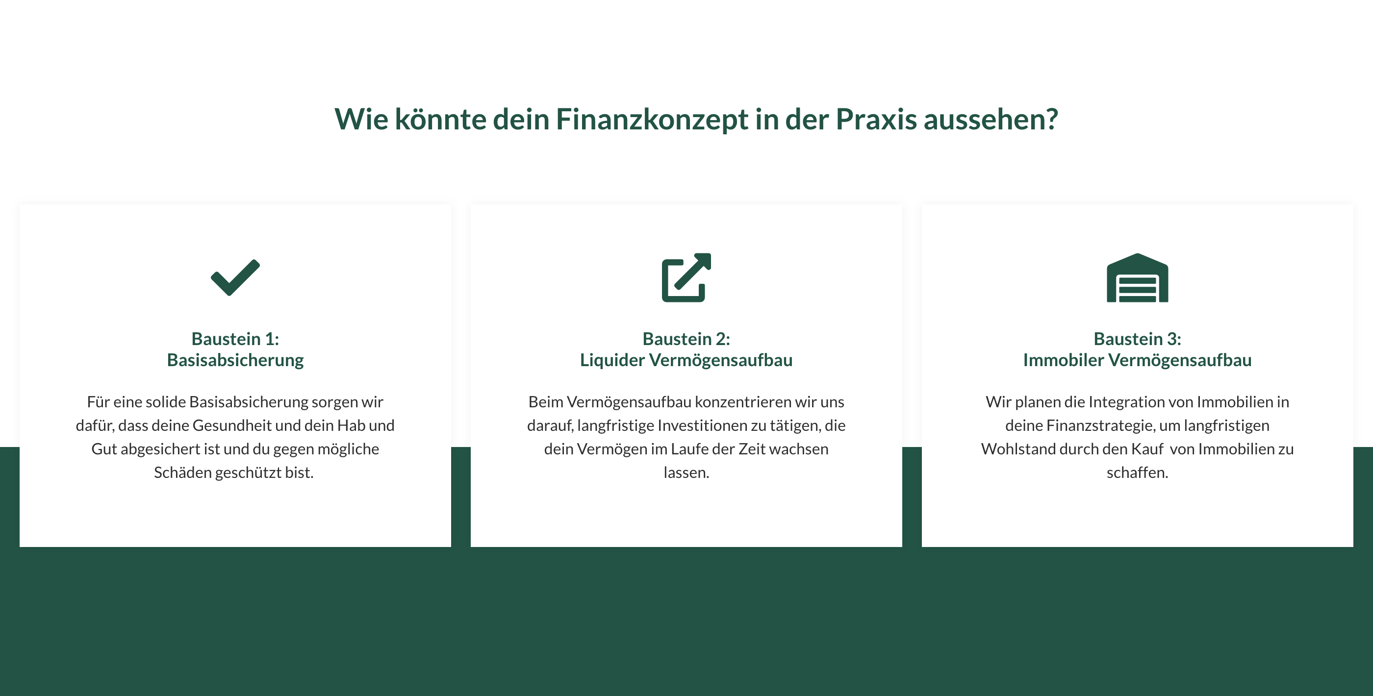 Ausschnitt 2 von 4 der Website von Bazyli Finanzberatung Berlin, Berlin