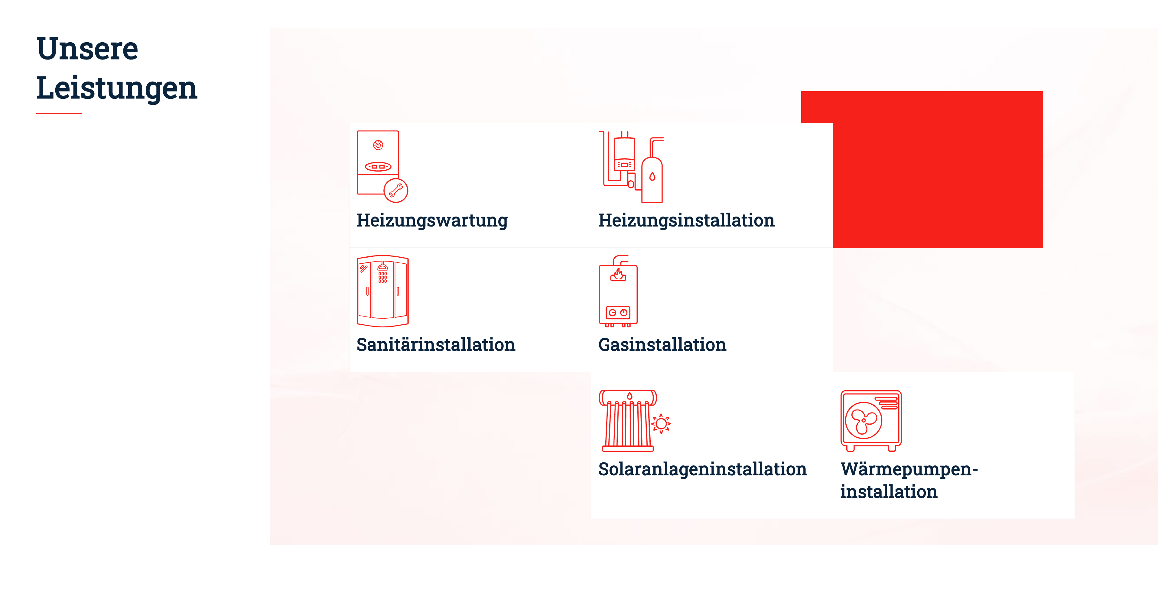 Ausschnitt 2 von 4 der Website von Schreiterer Heizungs-Service und Sanitär GmbH, Potsdam