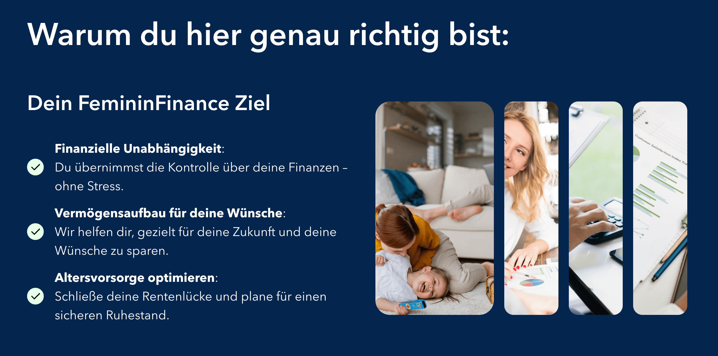 Ausschnitt 4 von 4 der Website von FeminiFinance Services Bratels & Harkat GbR, Leipzig