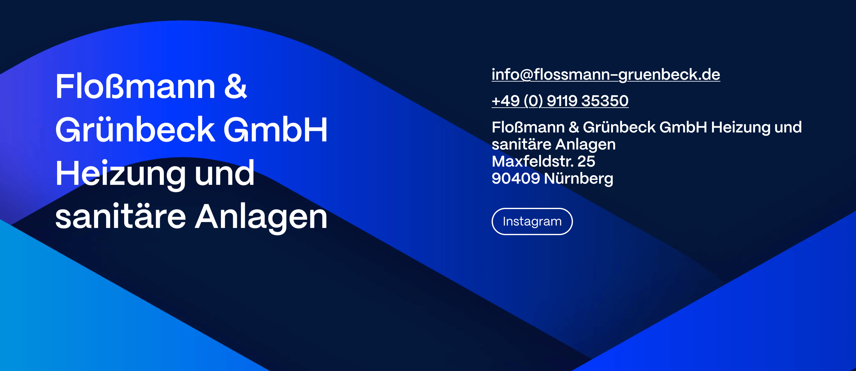 Ausschnitt 2 von 4 der Website von Floßmann & Grünbeck GmbH, Nürnberg
