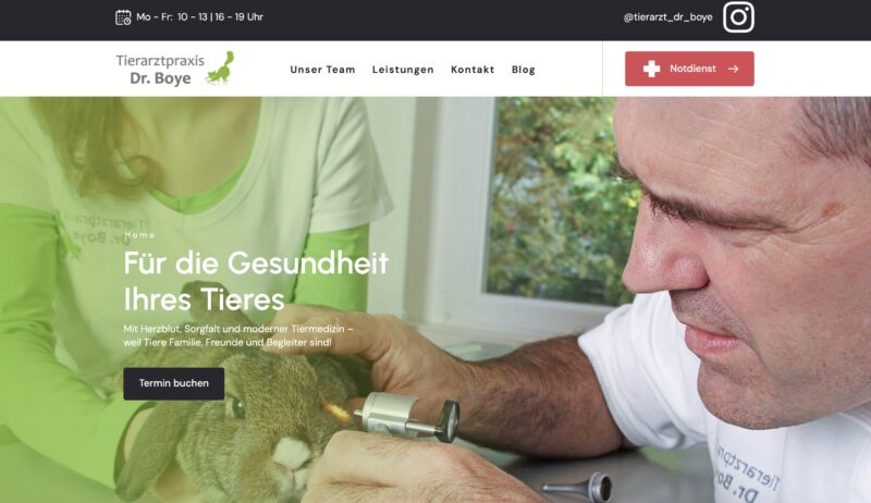 Tierarztpraxis Dr. Boye