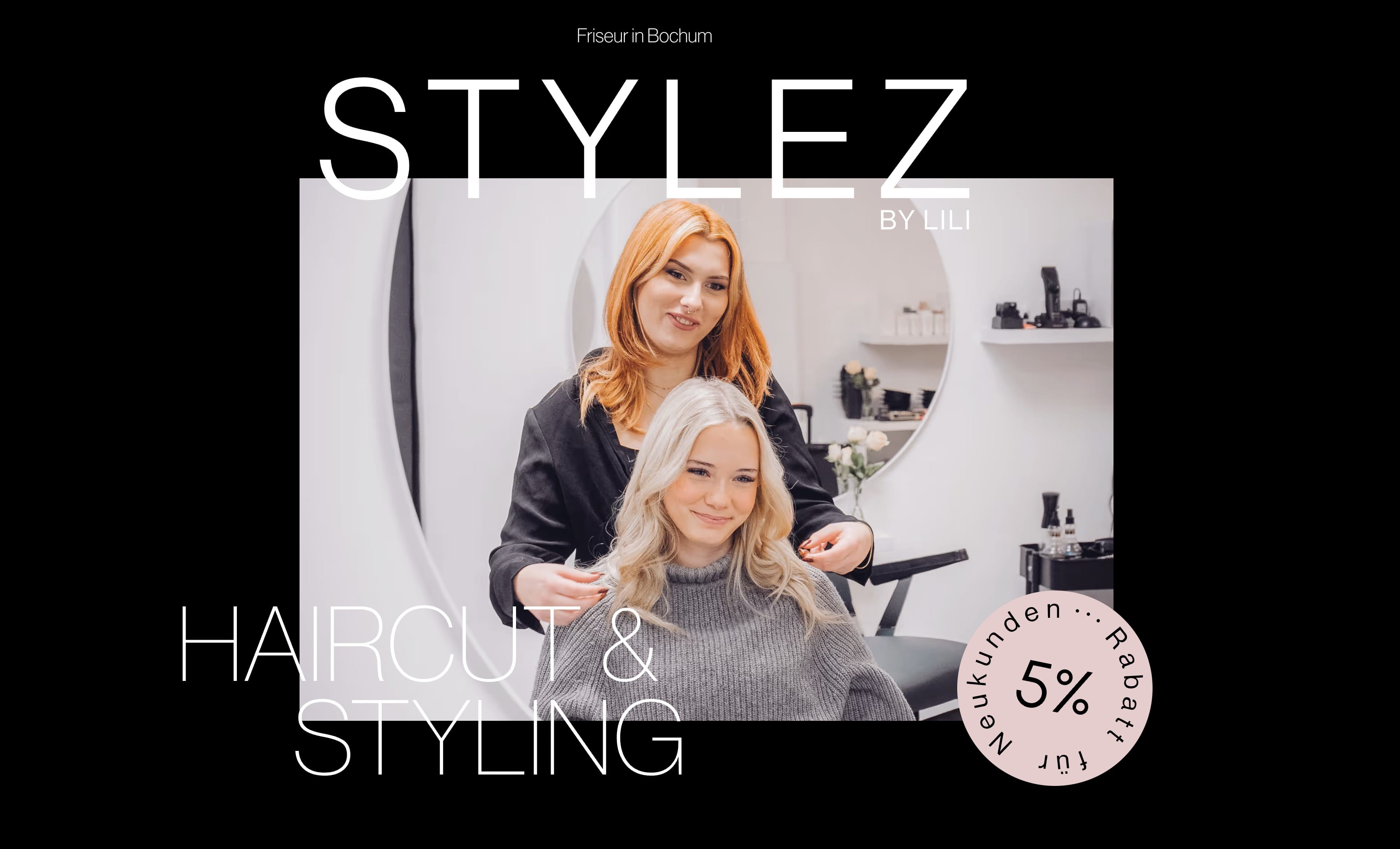 Screenshot der Website