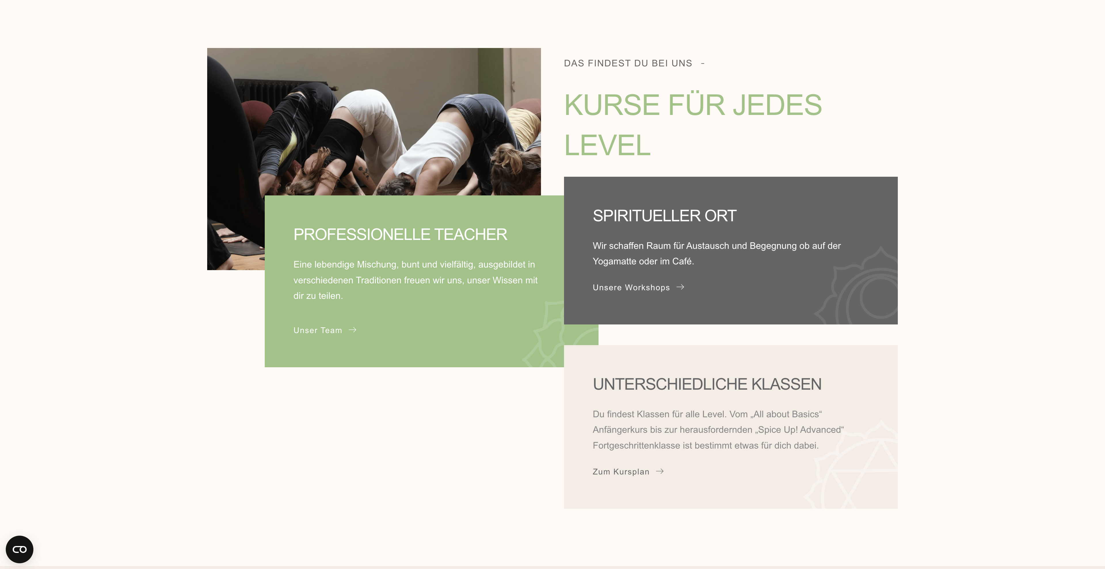 Ausschnitt 3 von 4 der Website von BetterWorldCreator GmbH, Köln