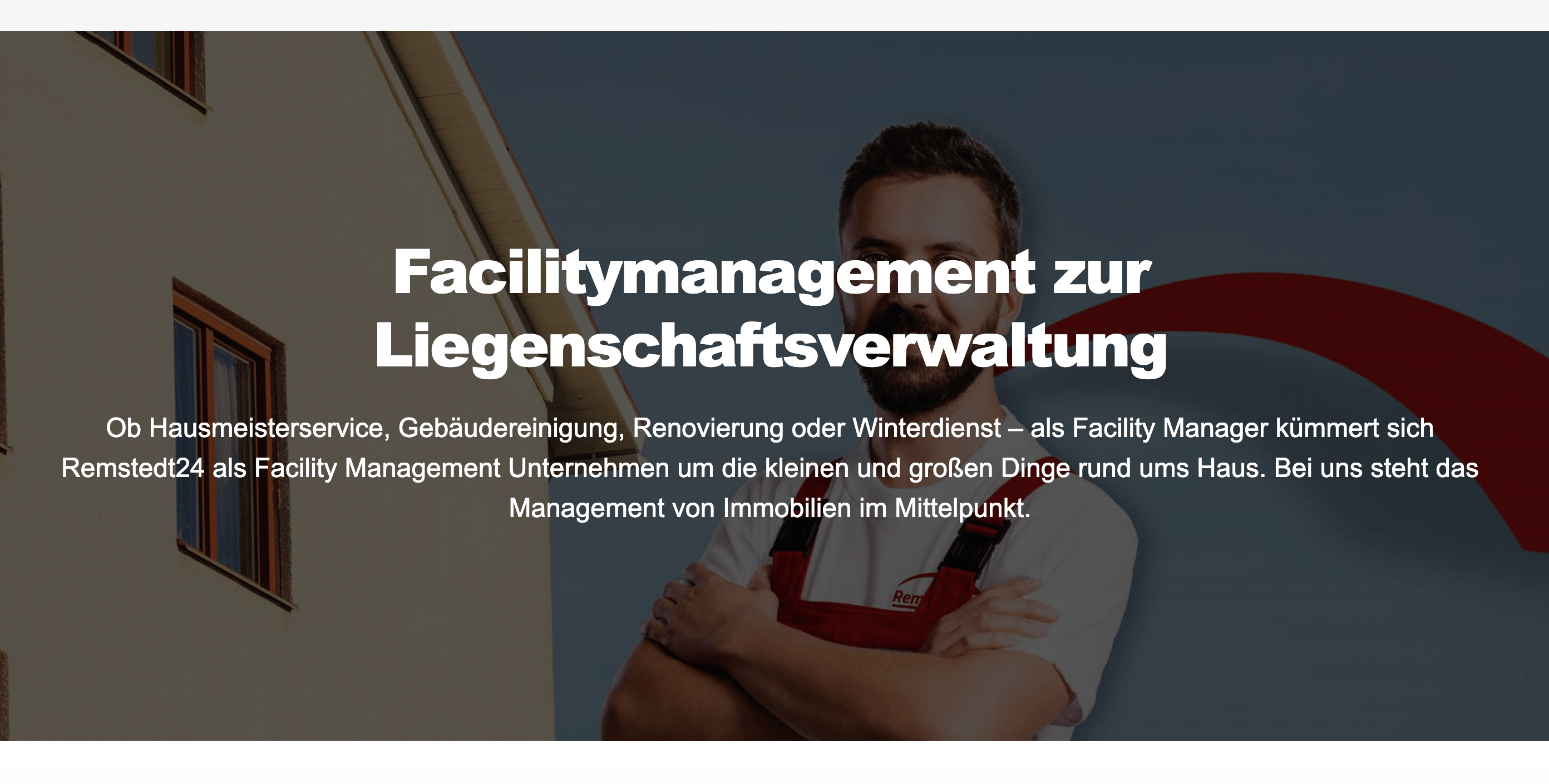 Ausschnitt 1 von 4 der Website von Remstedt24 GmbH, Leipzig