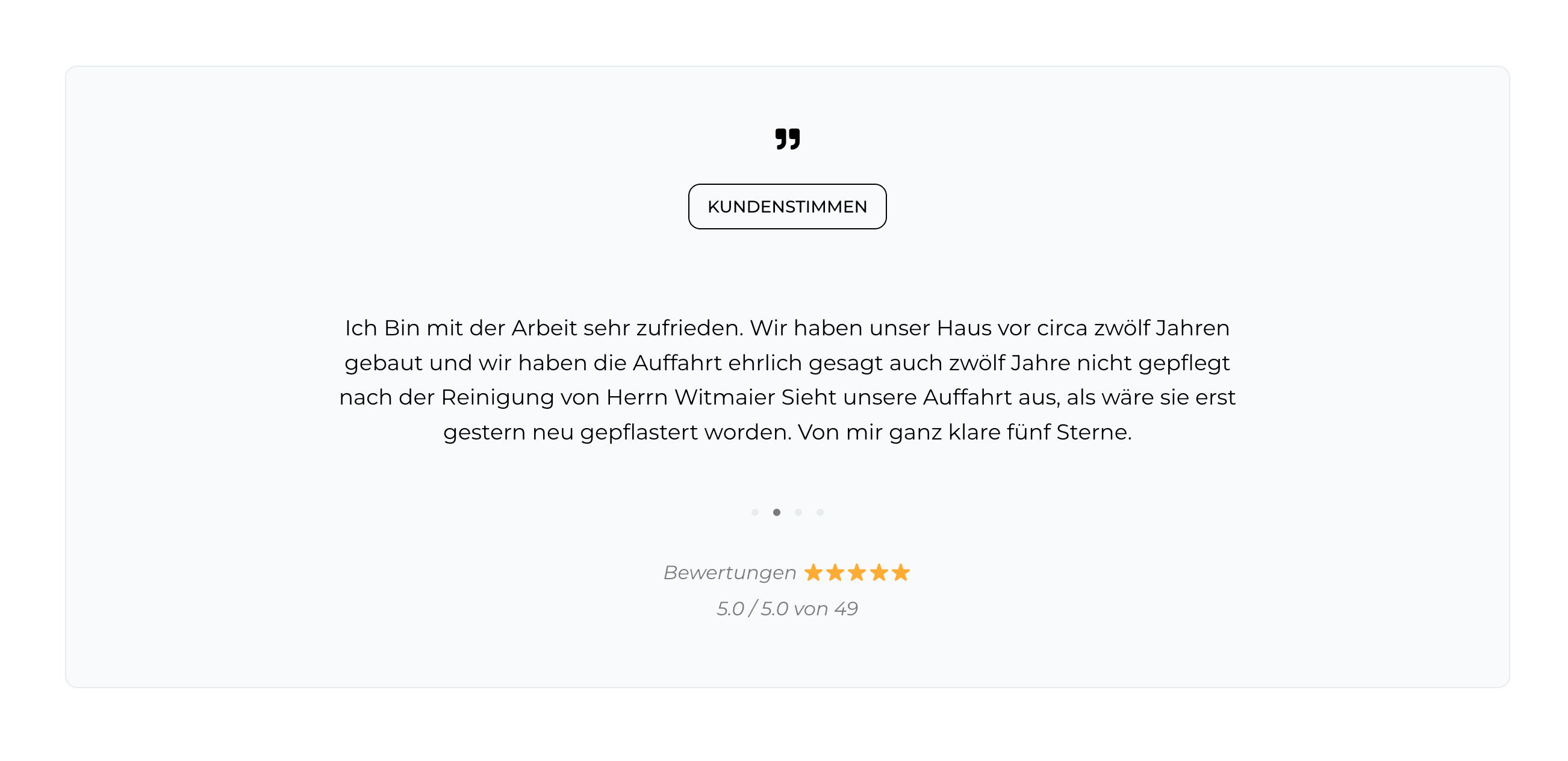 Ausschnitt 2 von 4 der Website von DW Reinigungsdienst | Dachreinigung, Dachbeschichtung & Fassadenreinigung Bremerhaven, Bremerhaven