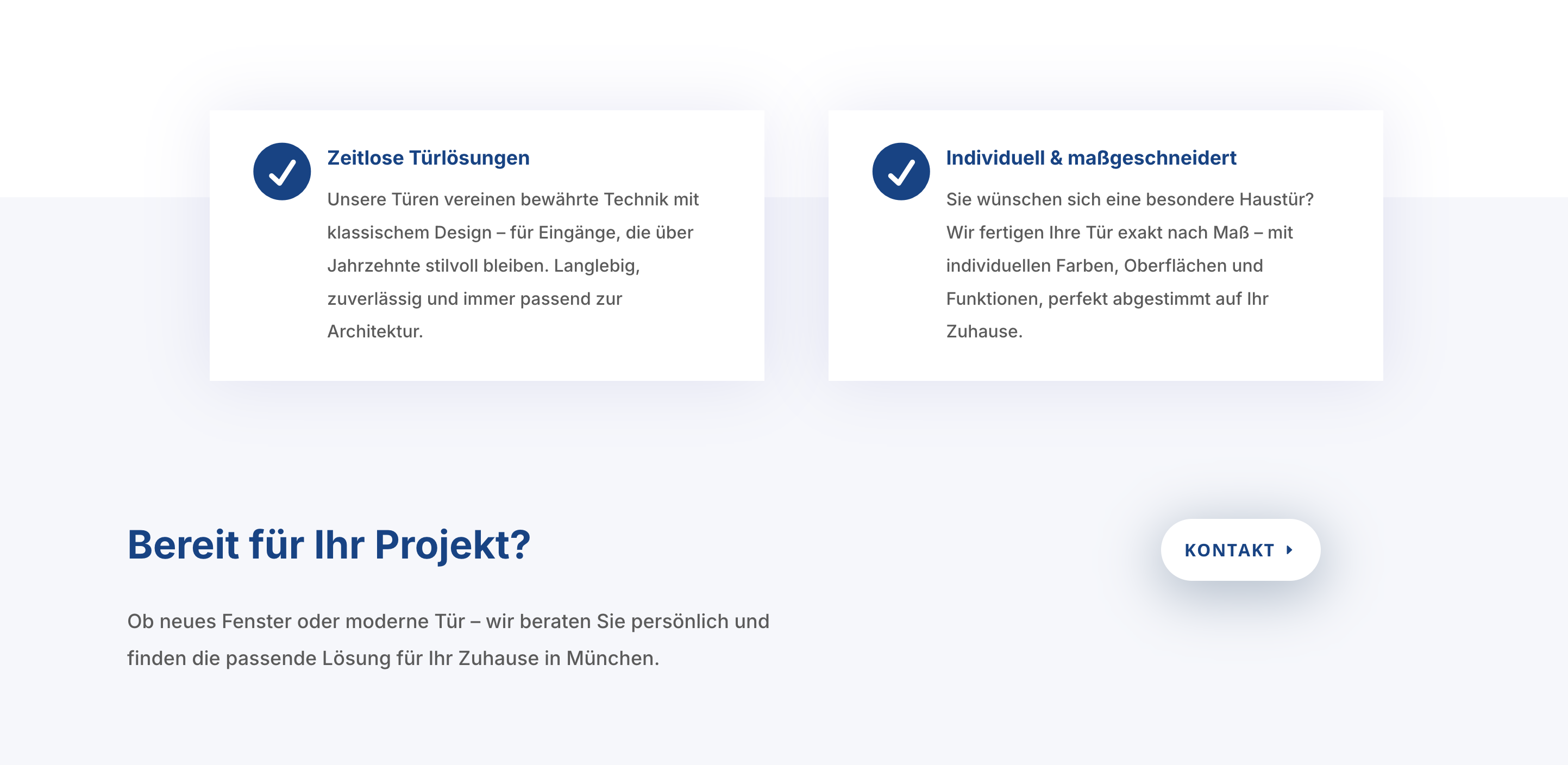 Ausschnitt 2 von 2 der Website von MORO tech GmbH, München