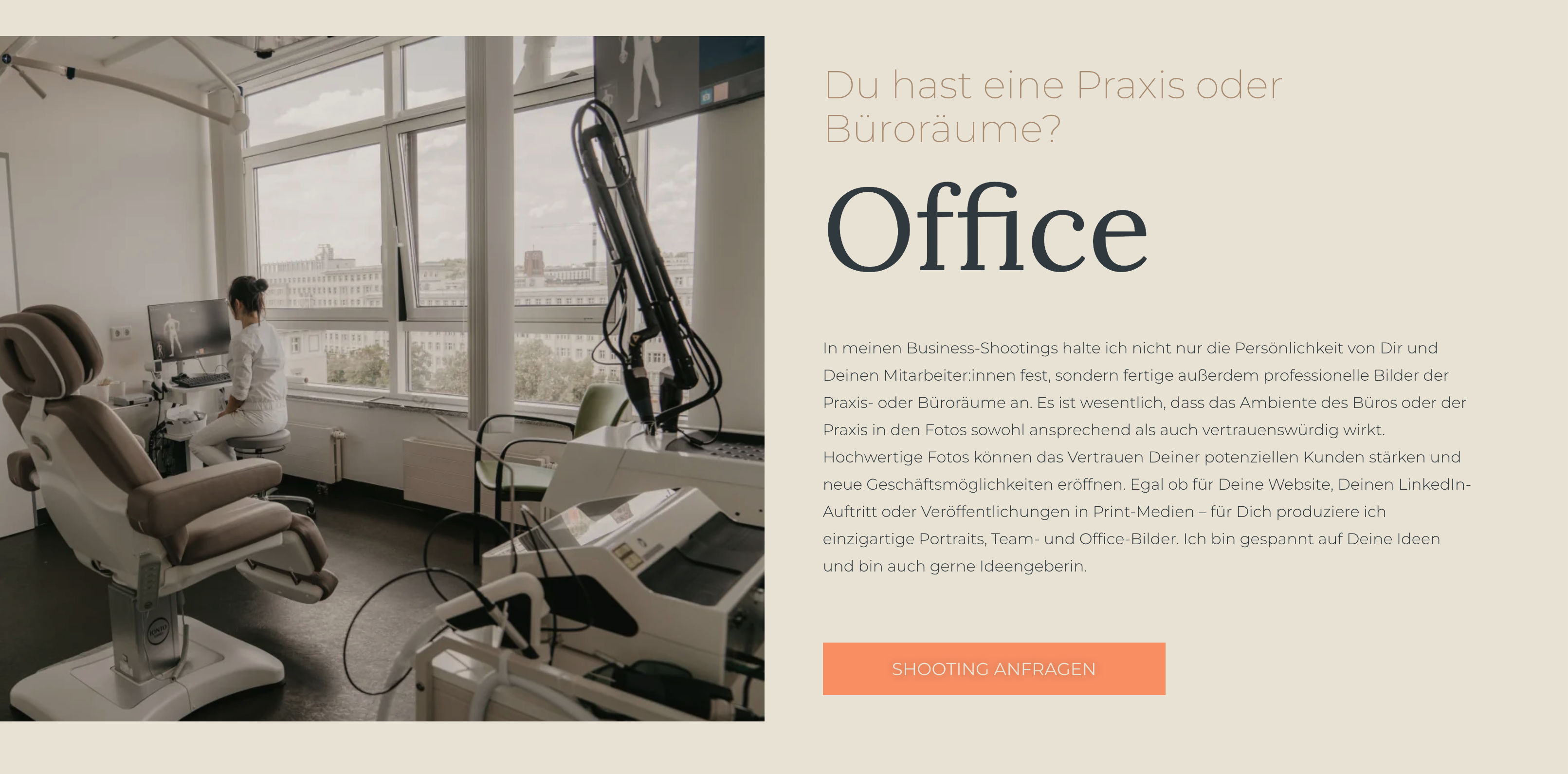 Ausschnitt 3 von 3 der Website von BonnyGraphy, Berlin