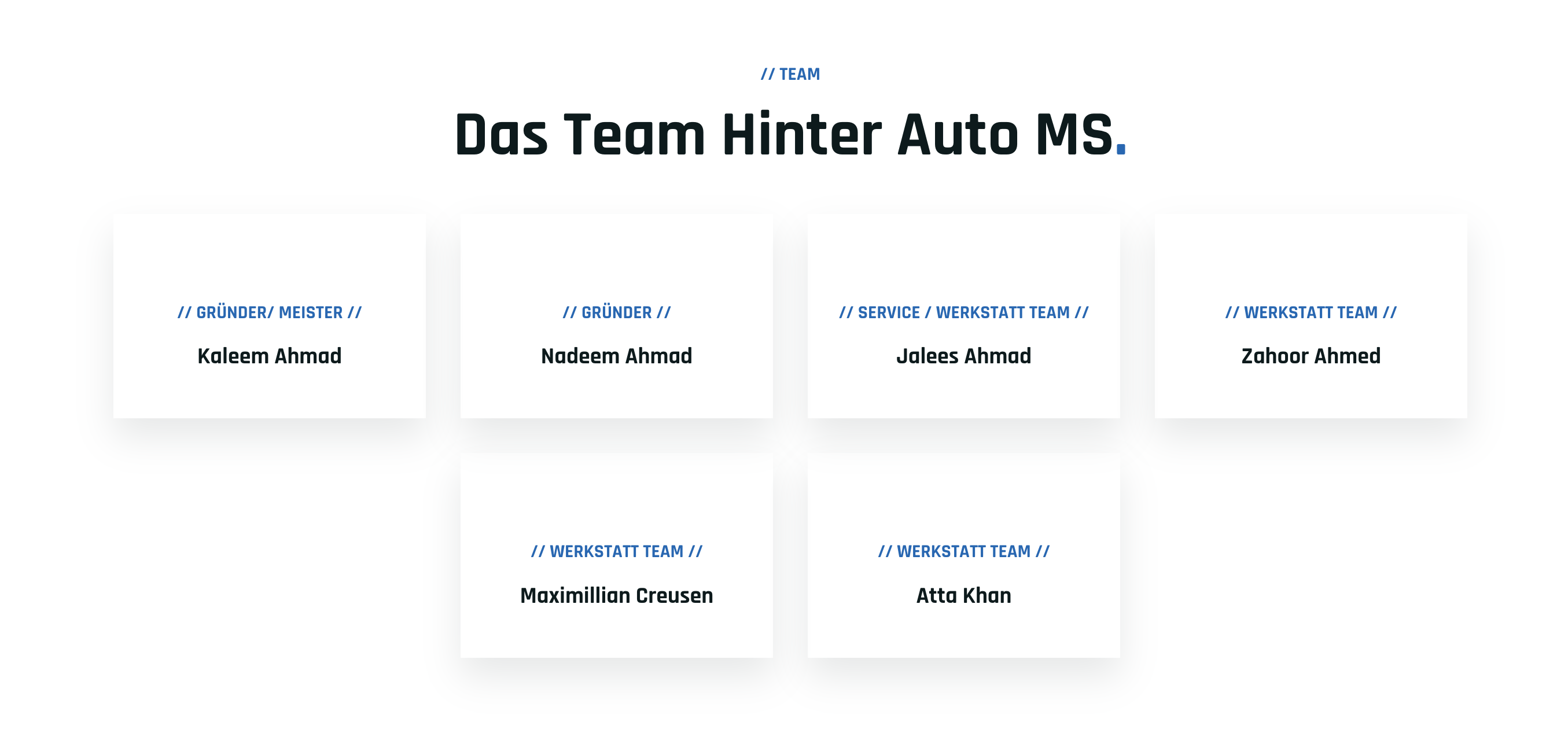 Ausschnitt 2 von 4 der Website von Auto MS Einzelunternehmer (e.K.), Frankfurt am Main
