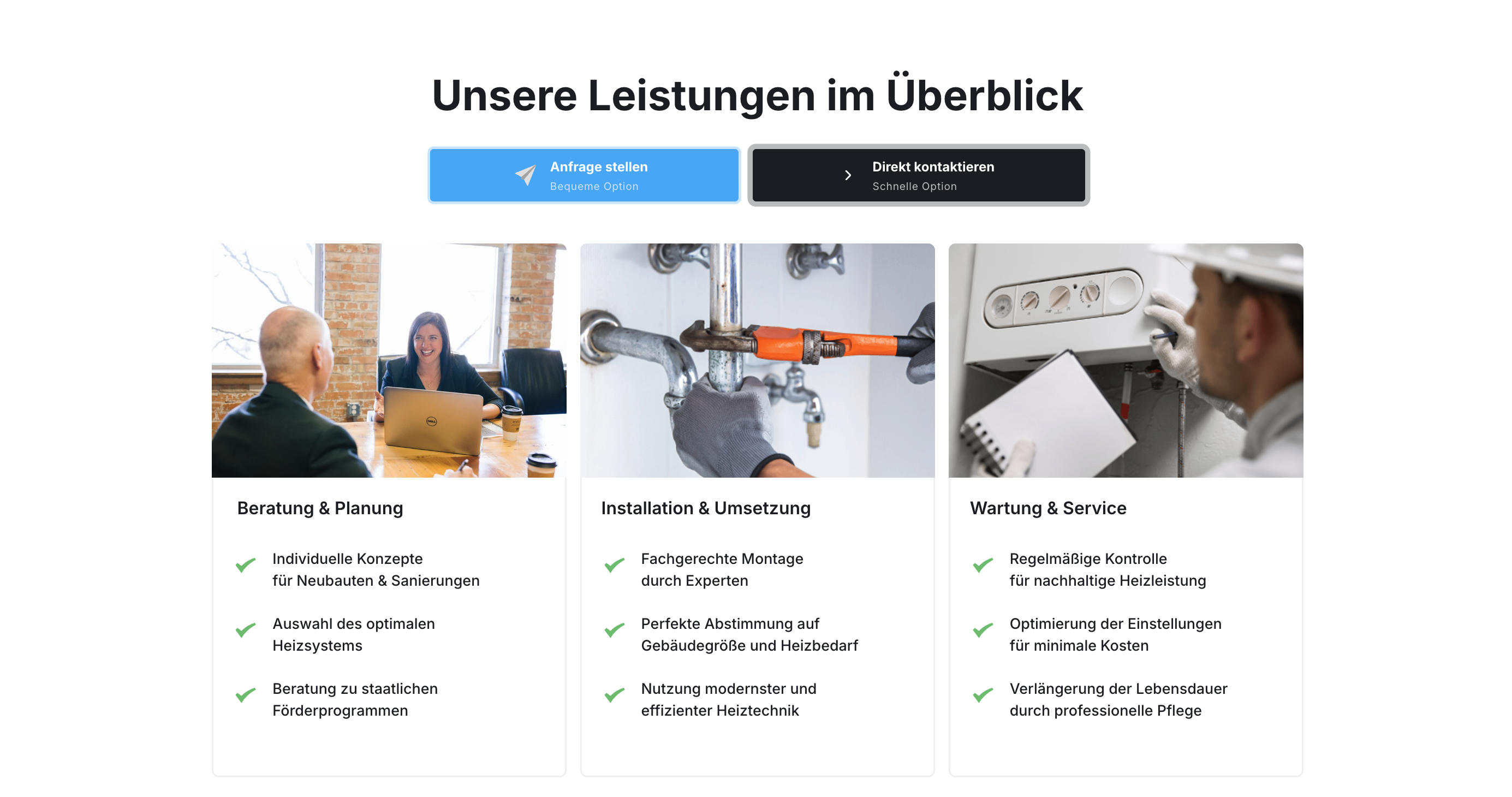 Ausschnitt 3 von 3 der Website von GKS Schornsteinservice GmbH, Rhein-Sieg-Kreis