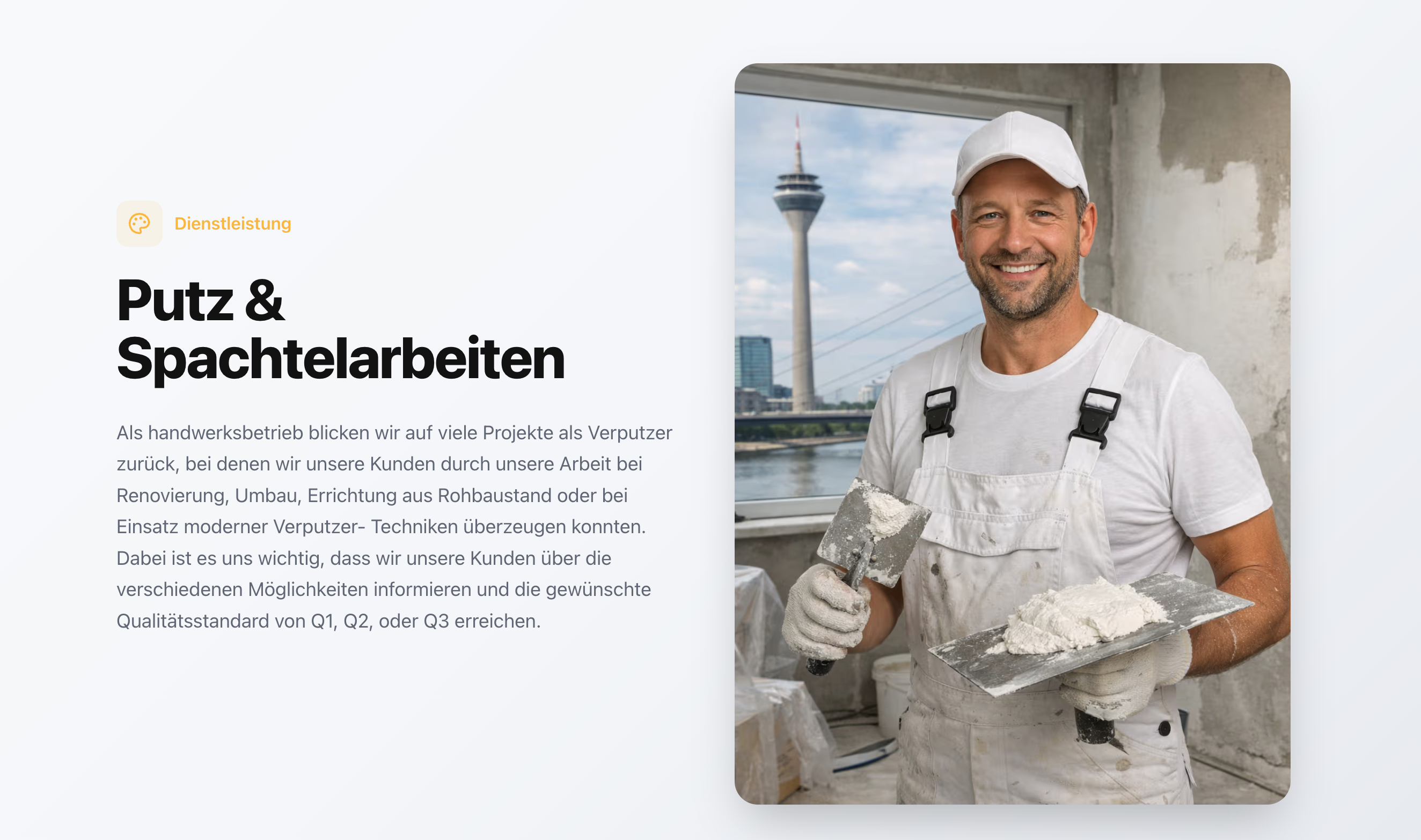 Ausschnitt 1 von 3 der Website von Aleksej Alekseev, Düsseldorf