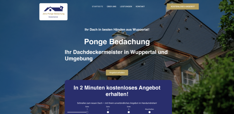 Ponge Bedachung