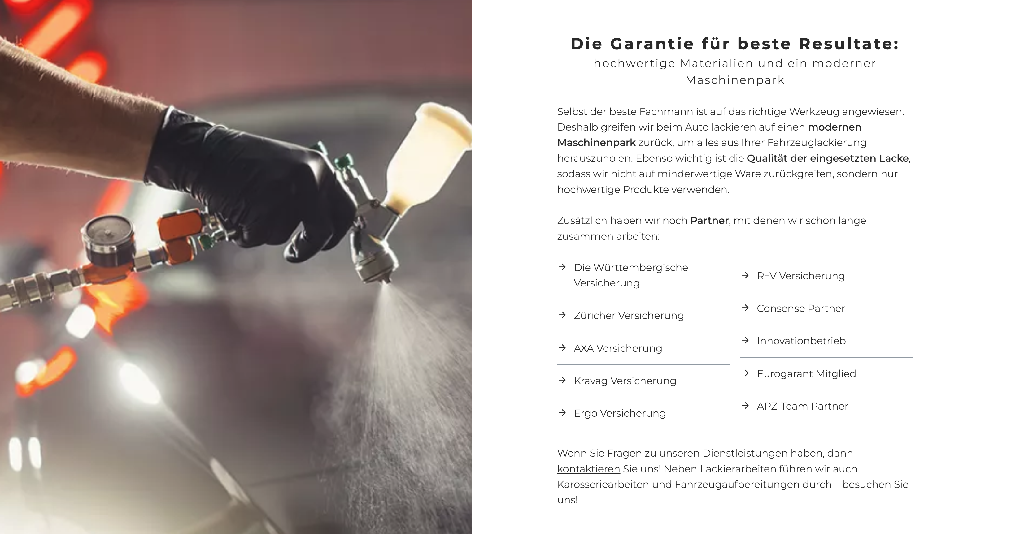 Ausschnitt 2 von 2 der Website von S&T GmbH, Stuttgart