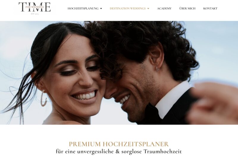 Time for Wedding Hochzeitsplanung