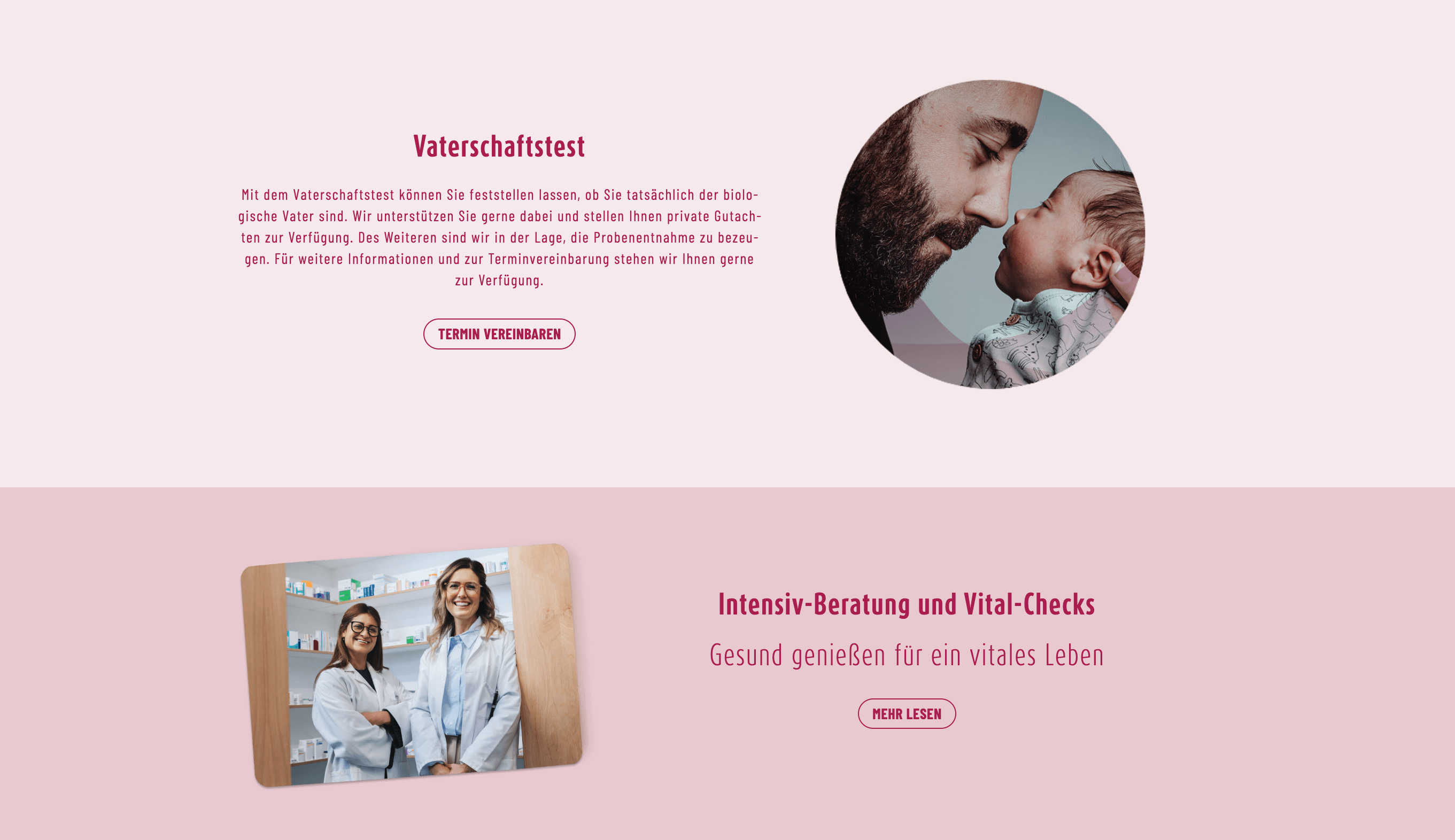Ausschnitt 1 von 3 der Website von CITY-Apotheken-Dresden, Dr. Katja Scarlett Daub e.K., Dresden