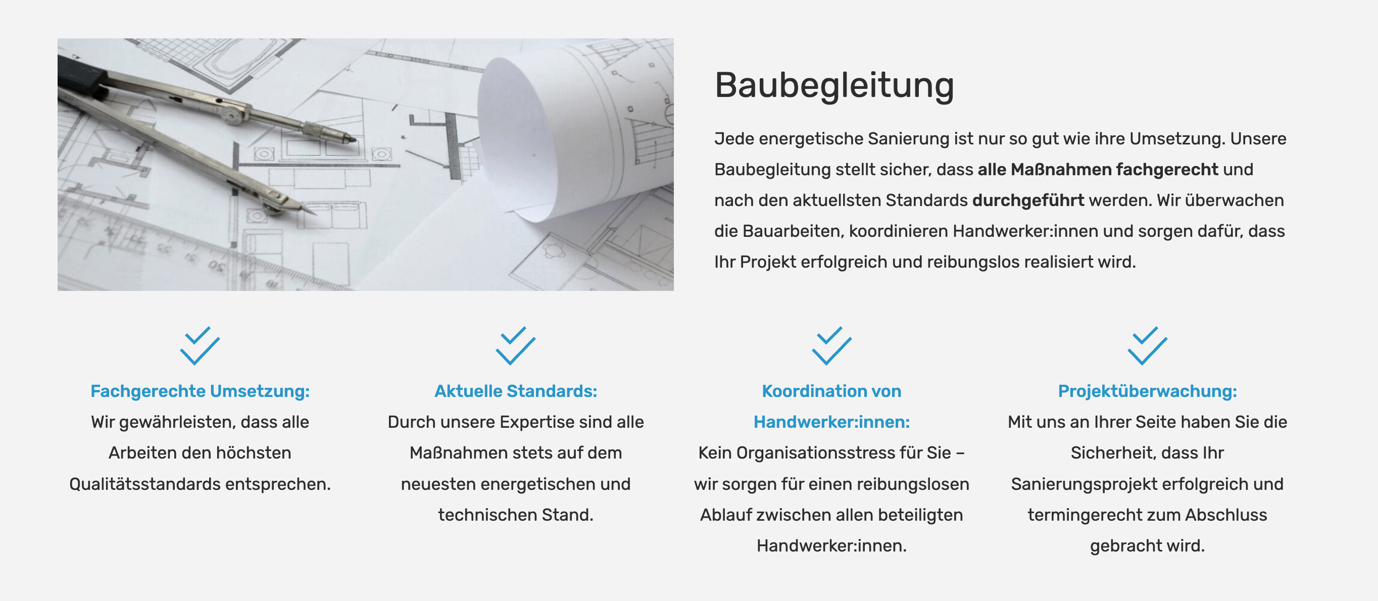 Ausschnitt 2 von 2 der Website von Energieberatung Jan Dietz, Bochum