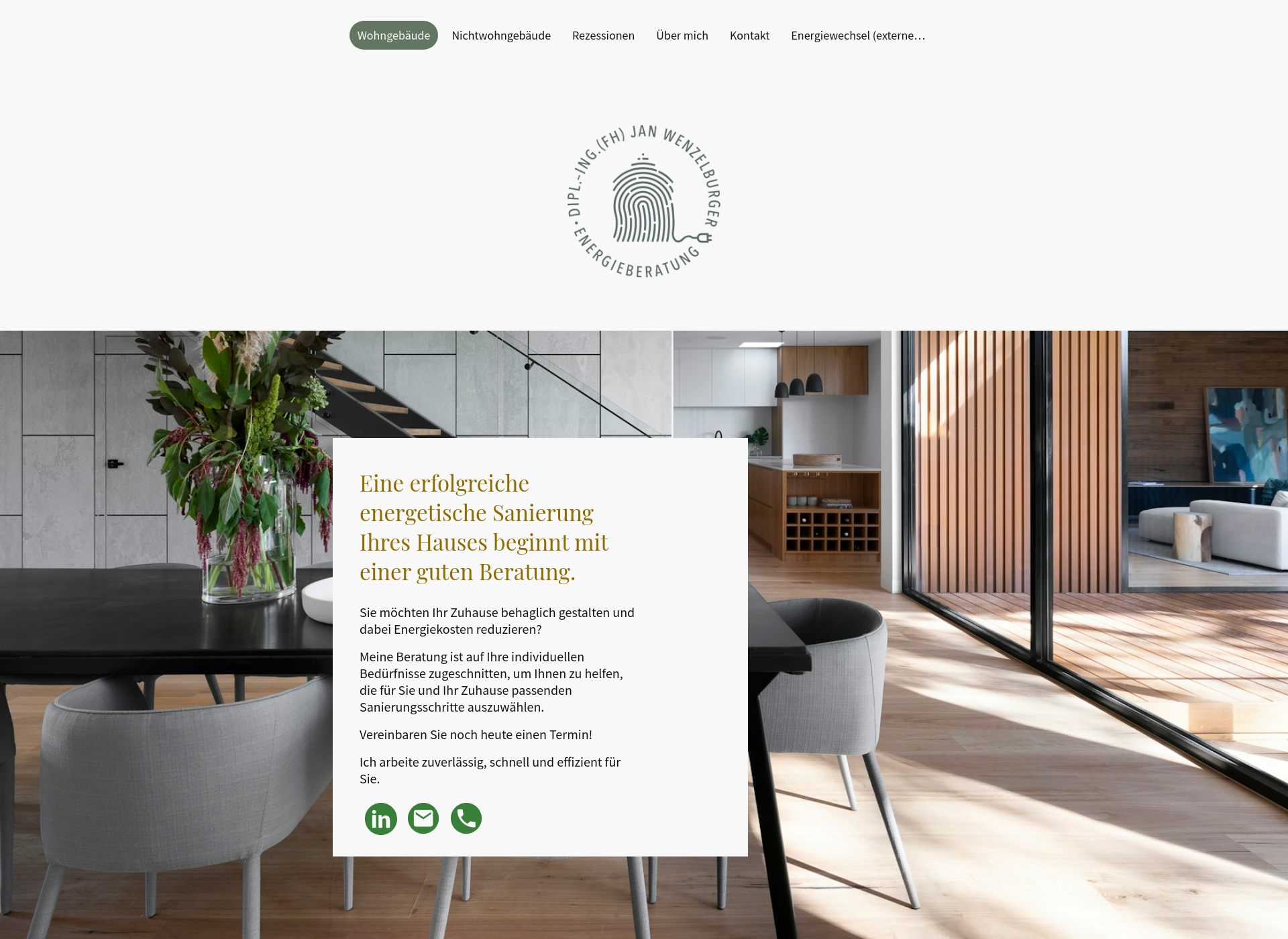 https://energieberatung-es.de/ Screenshot der Seite