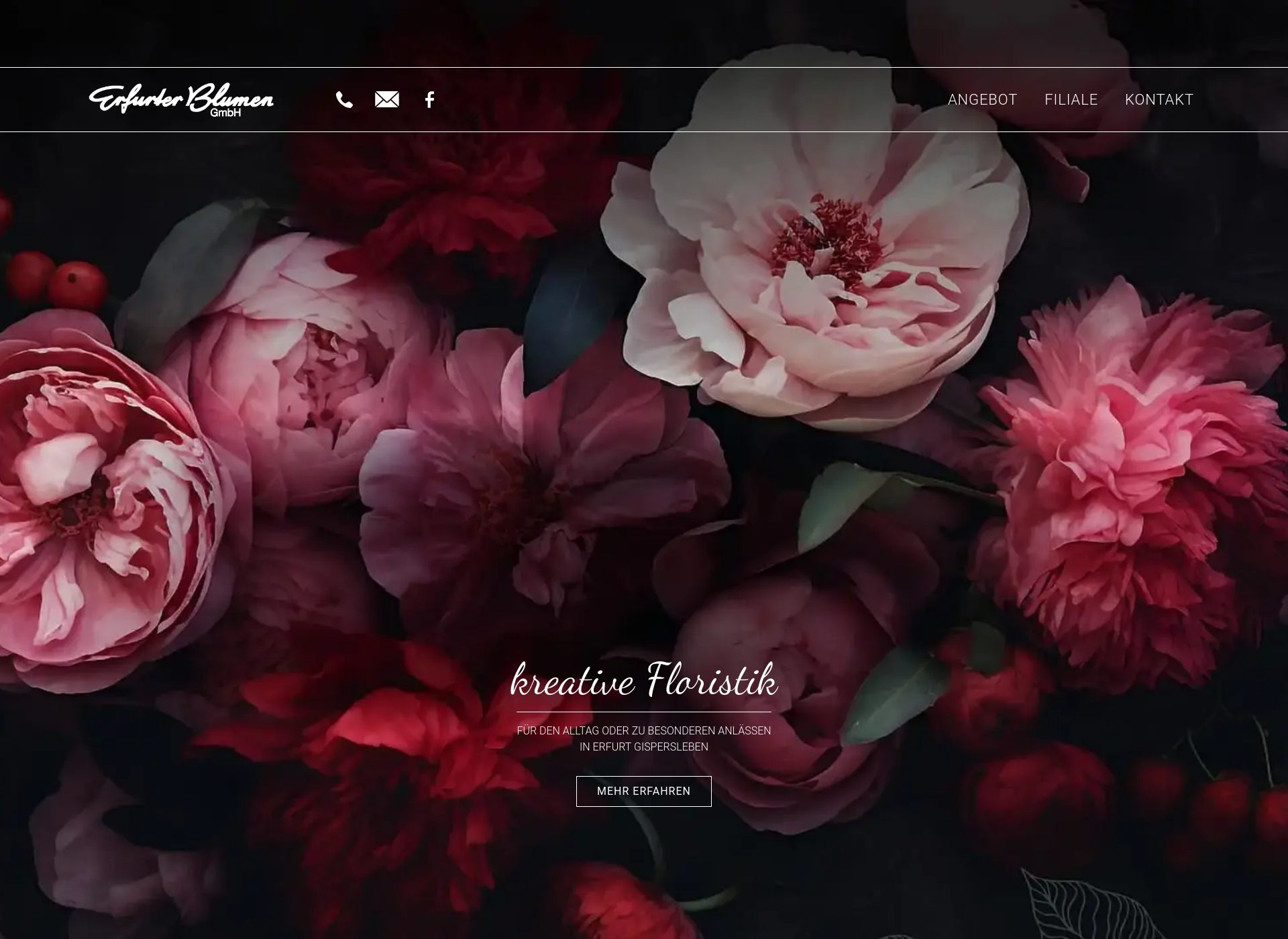 https://www.erfurter-blumen.de/ Screenshot der Seite