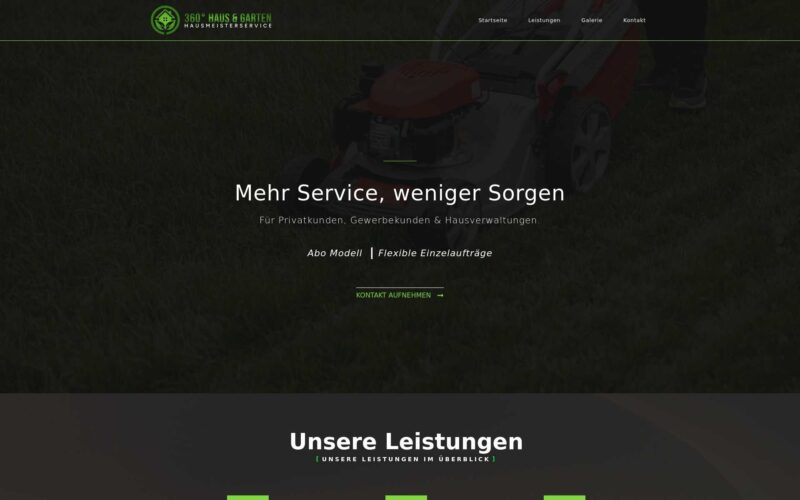 360° Haus & Garten Hausmeisterservice