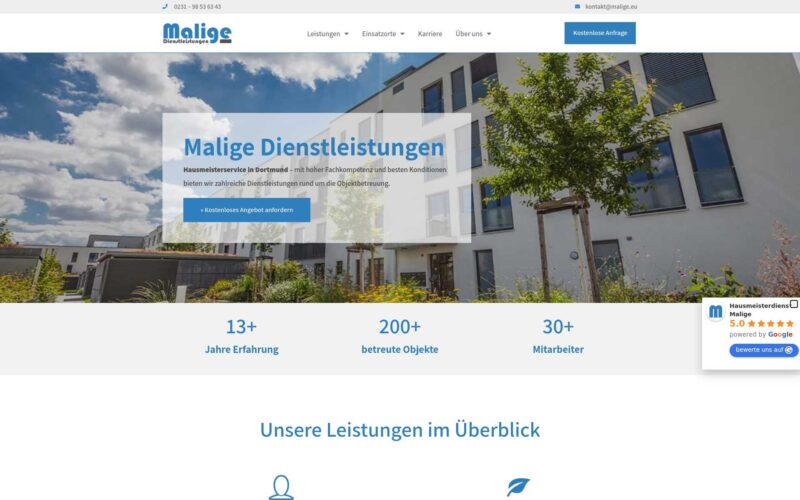 Malige Gebäudereinigung
