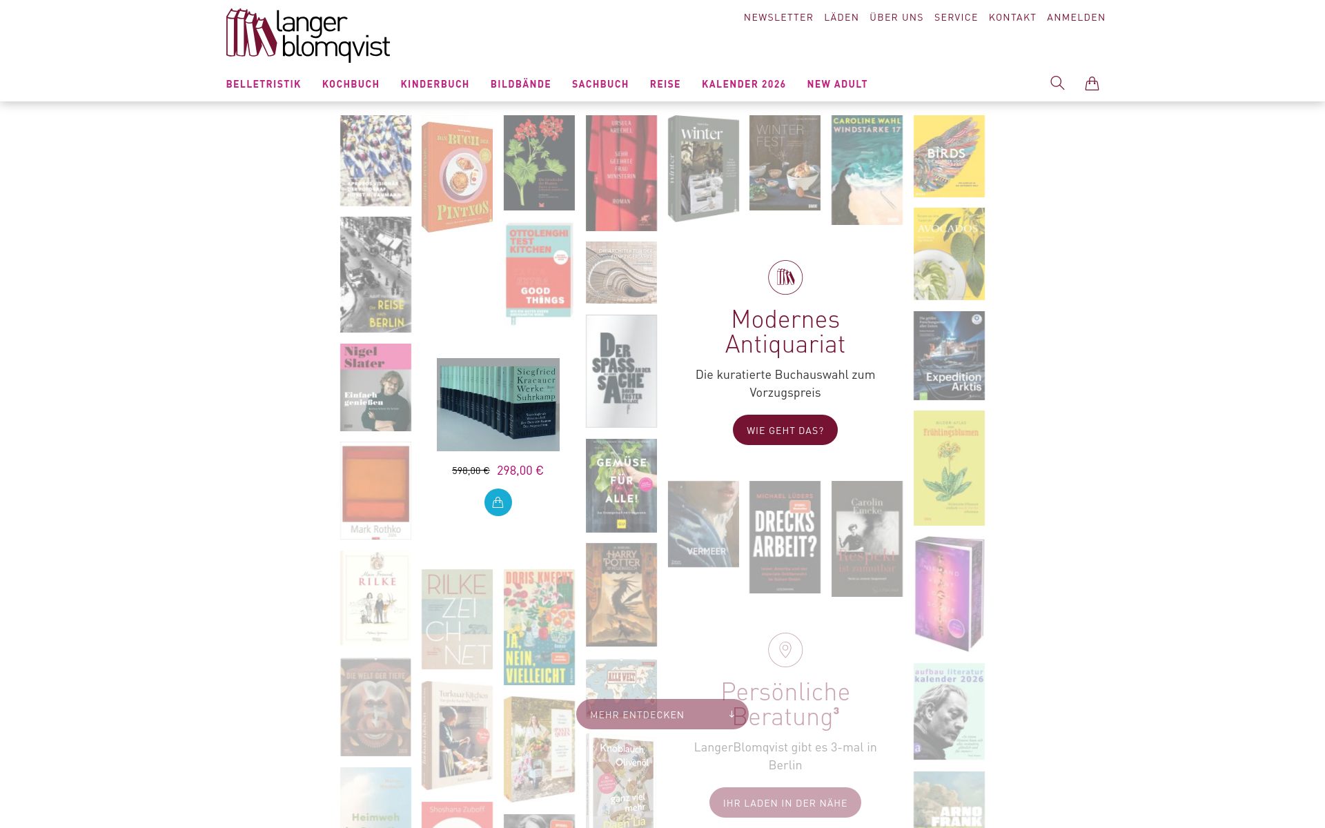 https://www.langer-blomqvist.de/ Screenshot der Seite