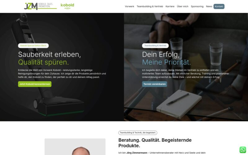 JZM. Personal Management, Jörg Zimmermann