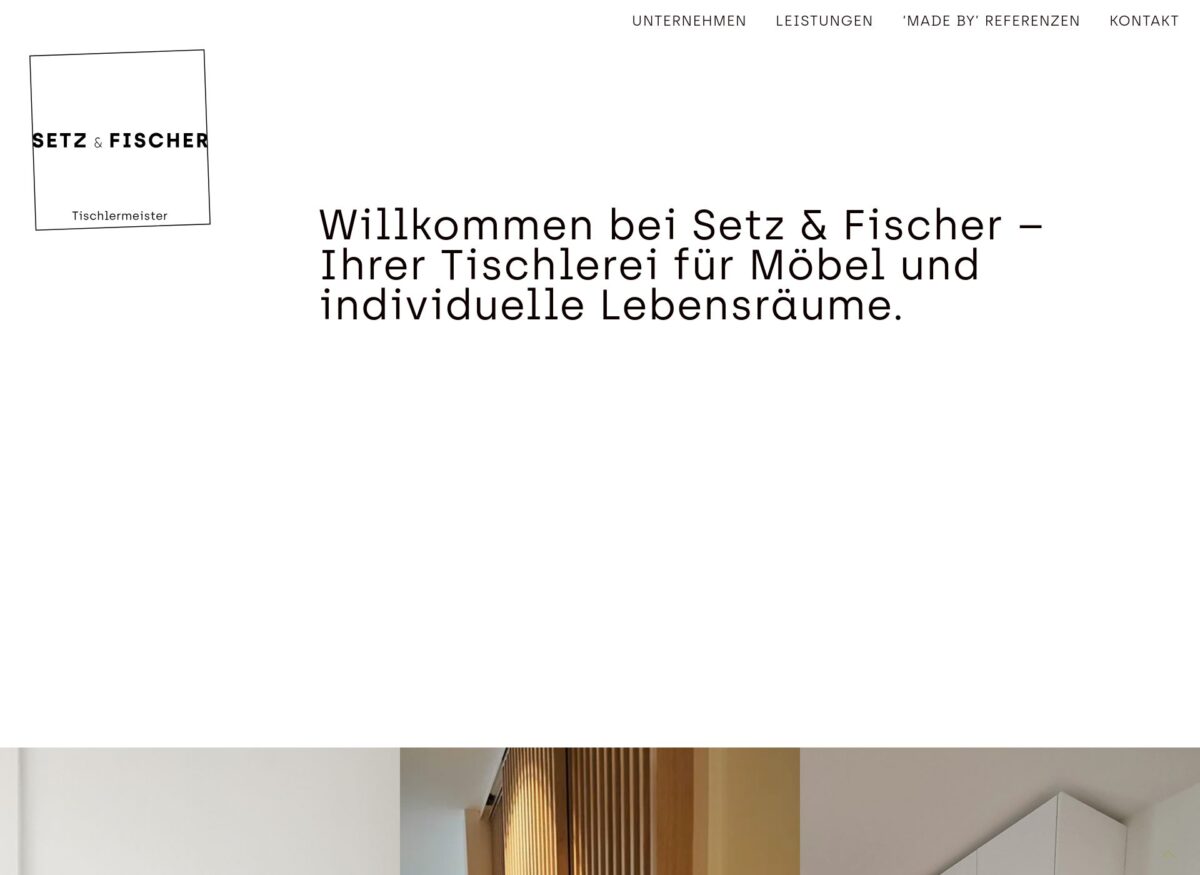 https://setz-fischer.de/ Screenshot der Seite