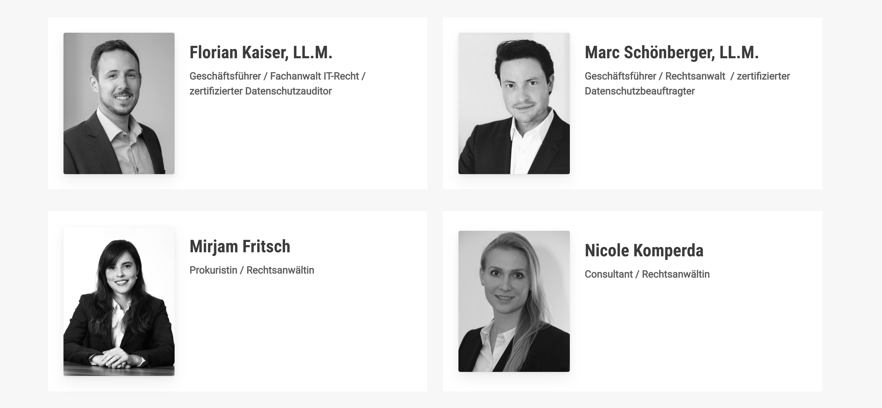 Ausschnitt 2 von 2 der Website von MFM Datenschutz-Consulting GmbH, Hochtaunuskreis