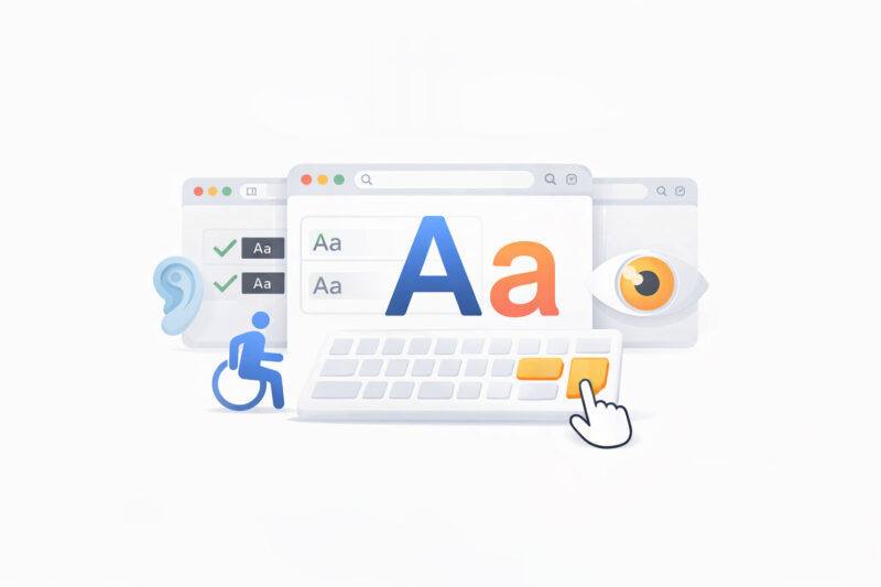 Barrierefreiheit wird Standard – für Menschen, SEO & KI
