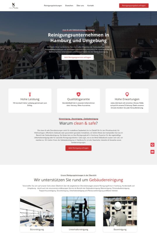 clean & safe Gebäudereinigung