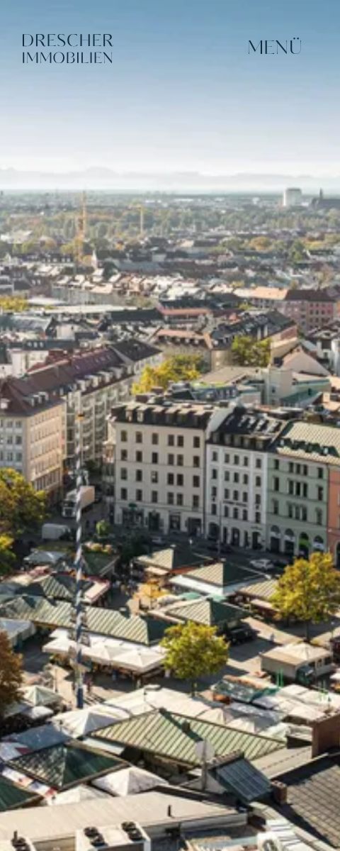 Das Bild zeigt einen Mobile Screenshot der vorgestellten Website