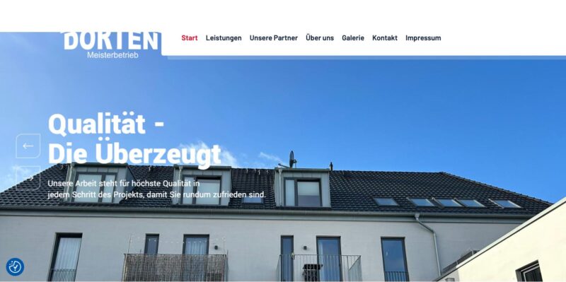 Dachdeckerei Dorten Bonn – Dachdecker Website-Bewertung 2026