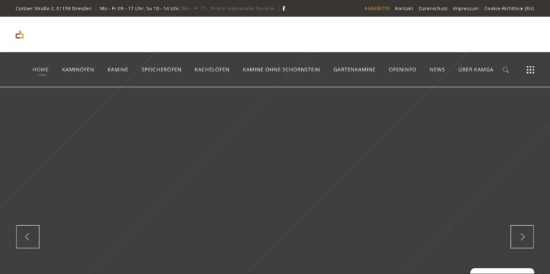 kamga Dresden – Kaminöfen Website-Bewertung 2026