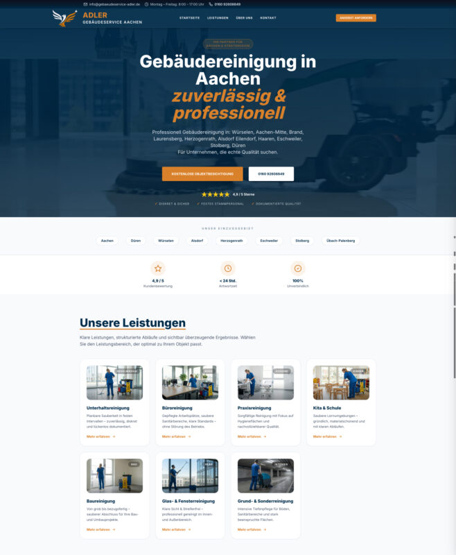 Adler Gebäudeservice Aachen