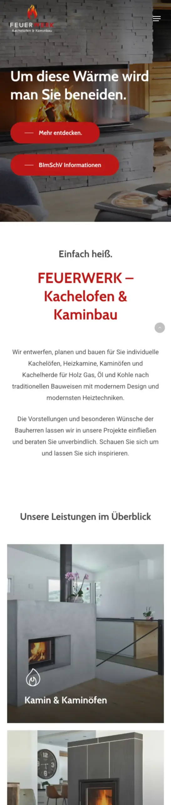 Website von Feuerwerk Janik, Landkreis Eichsfeld in der Mobilansicht