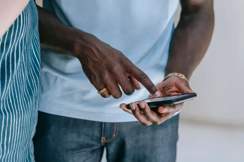 Auf deine Telefonnummer kann man nicht tippen