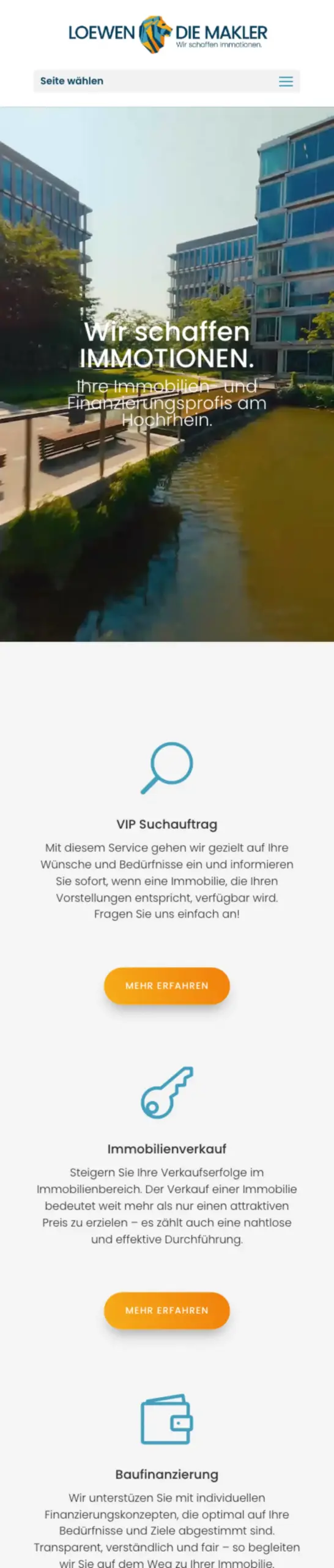 Website von IHK Bodensee-Hochrhein, Landkreis Konstanz in der Mobilansicht