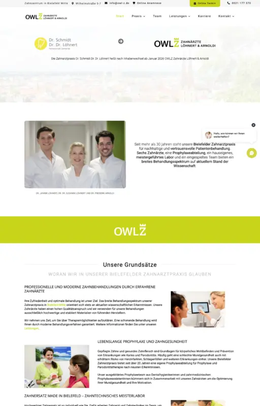 OWLZ Zahnärzte Löhnert & Arnoldi